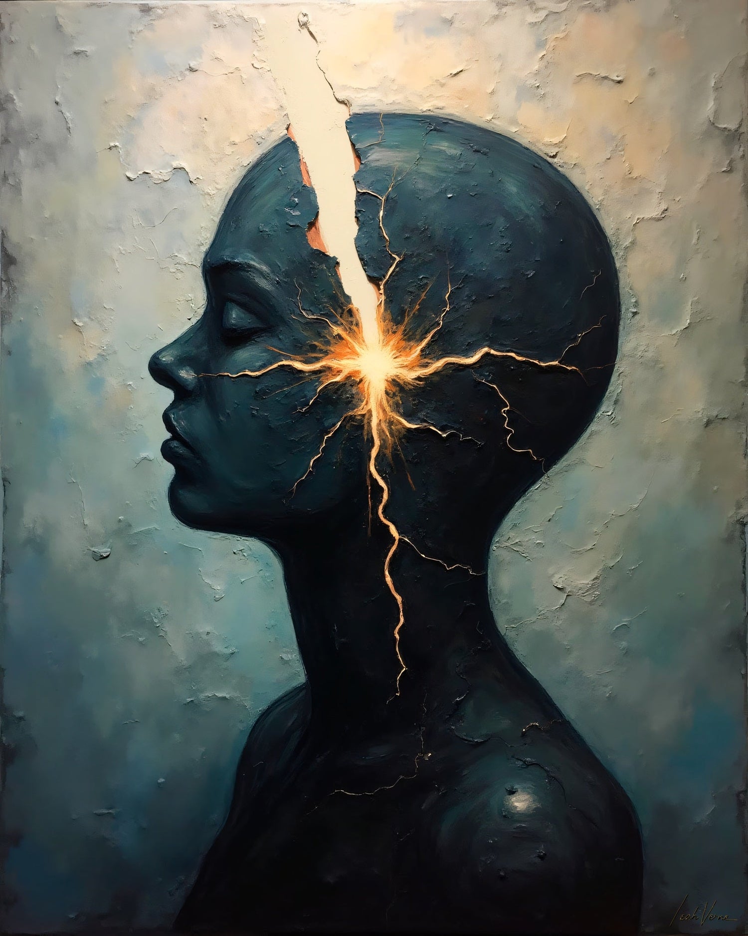 Illuminated Mind | Self-Discovery Art by Leah Verne